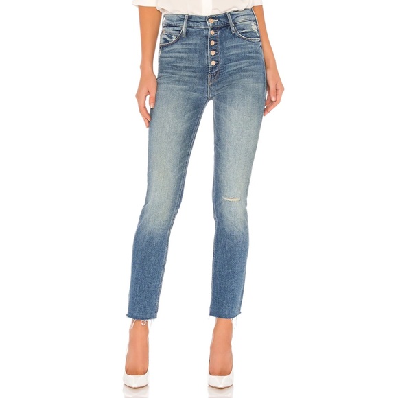 MOTHER Denim - NWT Mother Pixie Dazzler Ankle Fray Jeans (size 24)